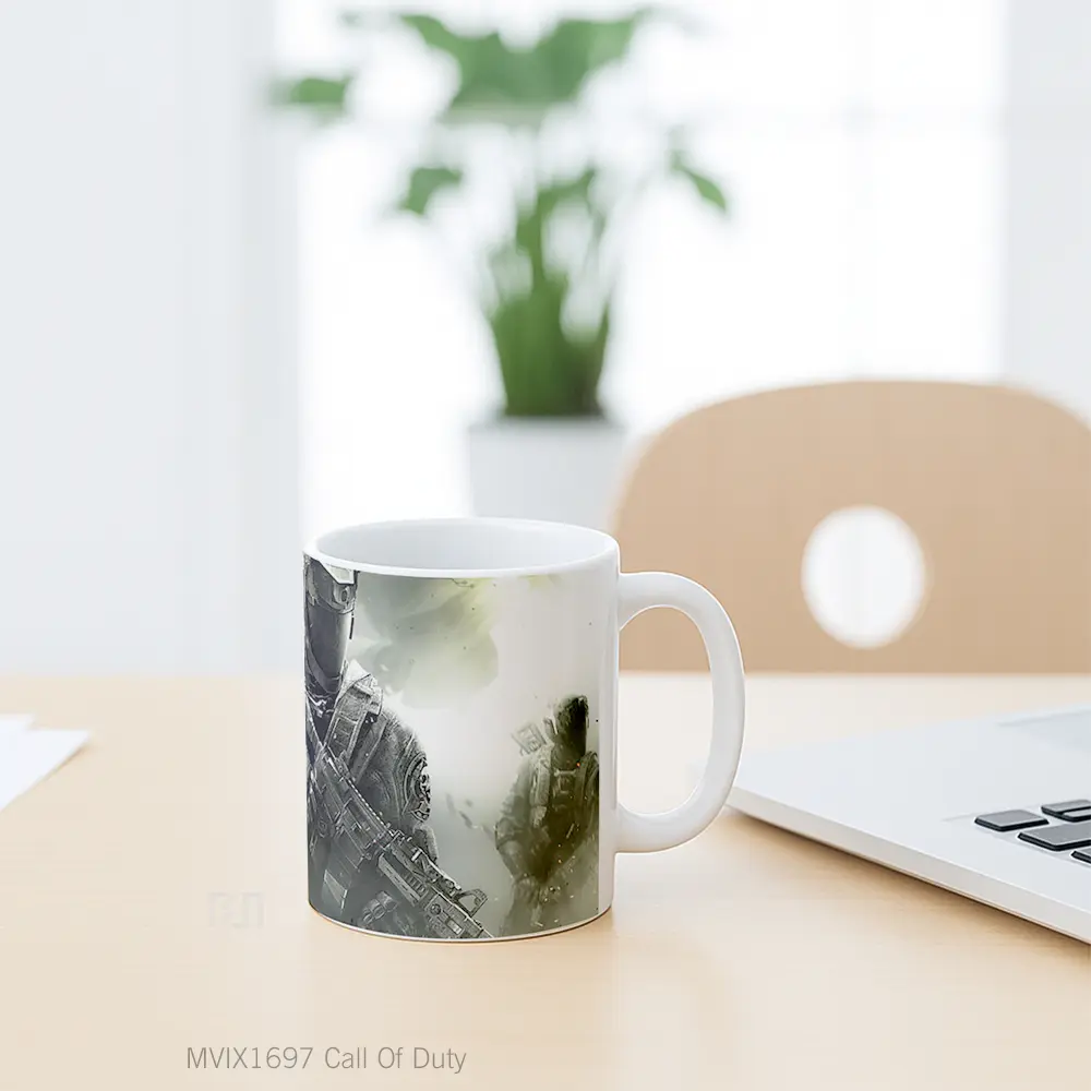 Mug Call Of Duty Full Wrap Lanscape - All-side / Desain